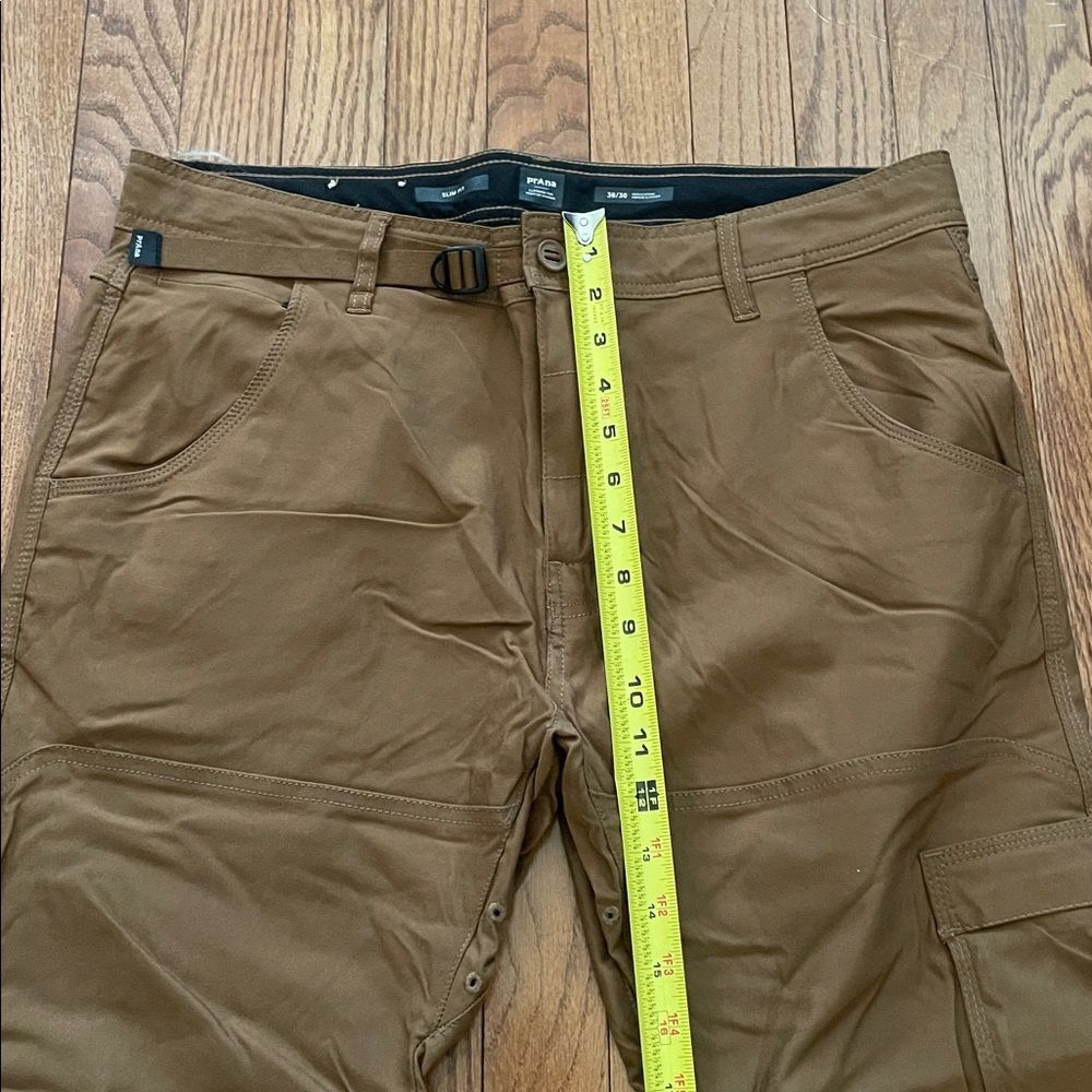 Prana Tan Cargo Slim Fit Pants Men’s Sz 36/30 - Picture 4 of 15